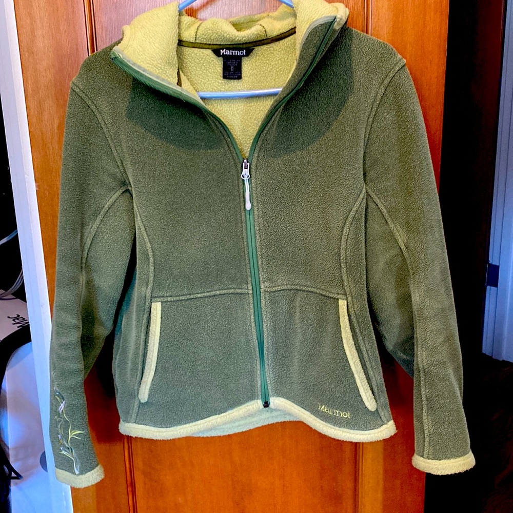 Hooded fleece Marmot jacket